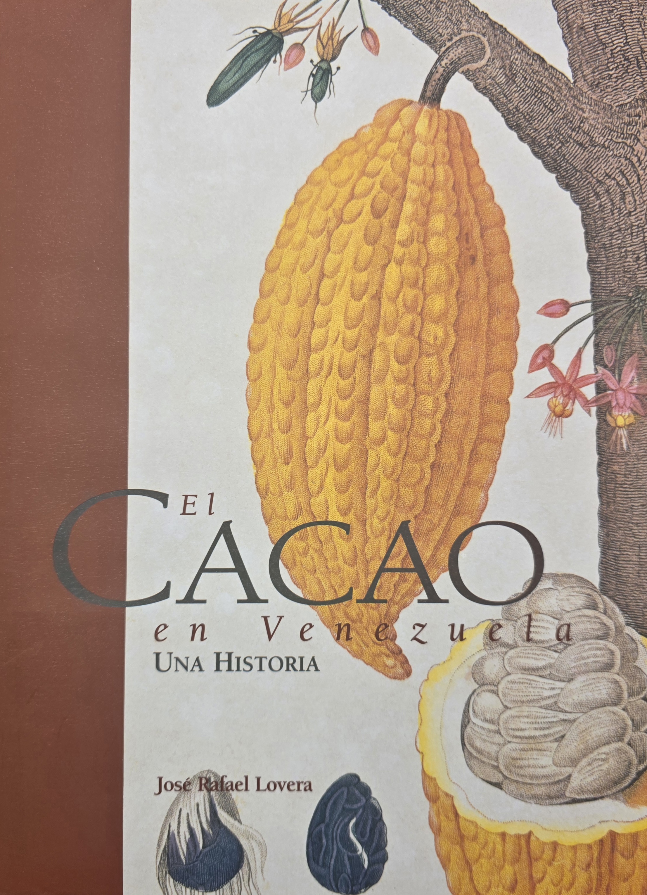 Portada: El cacao en Venezuela &mdash; Una historia, por Jos&eacute; Rafael Lovera