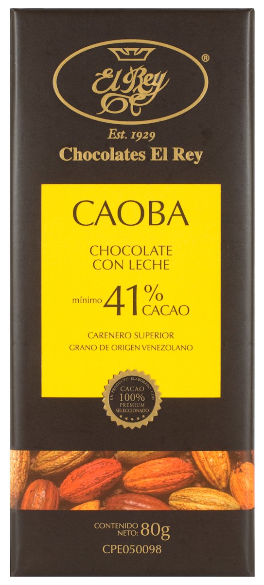 Caoba 41% Chocolate con Leche