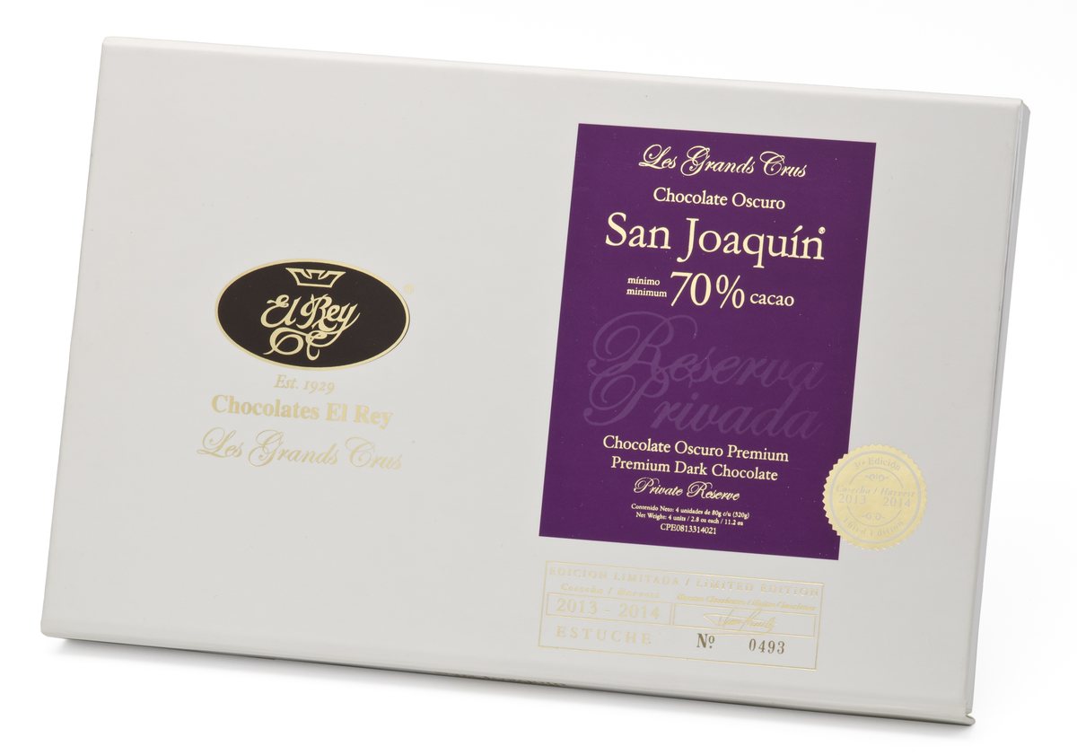 San Joaqu&iacute;n 70% Chocolate Oscuro